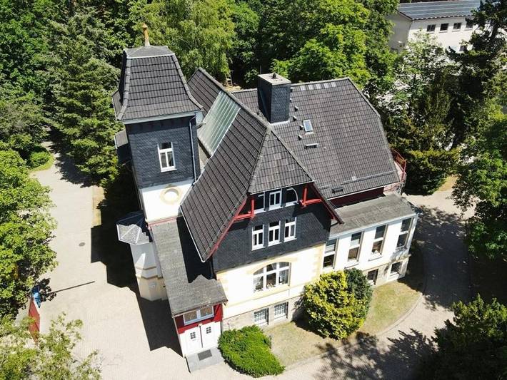 Villa für 18 Personen, mit Balkon und Terrasse sowie Garten und Ausblick im Harz