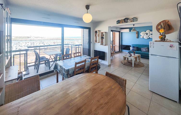 Apartamento para 4 personas, con Terraza en Valras-Plage