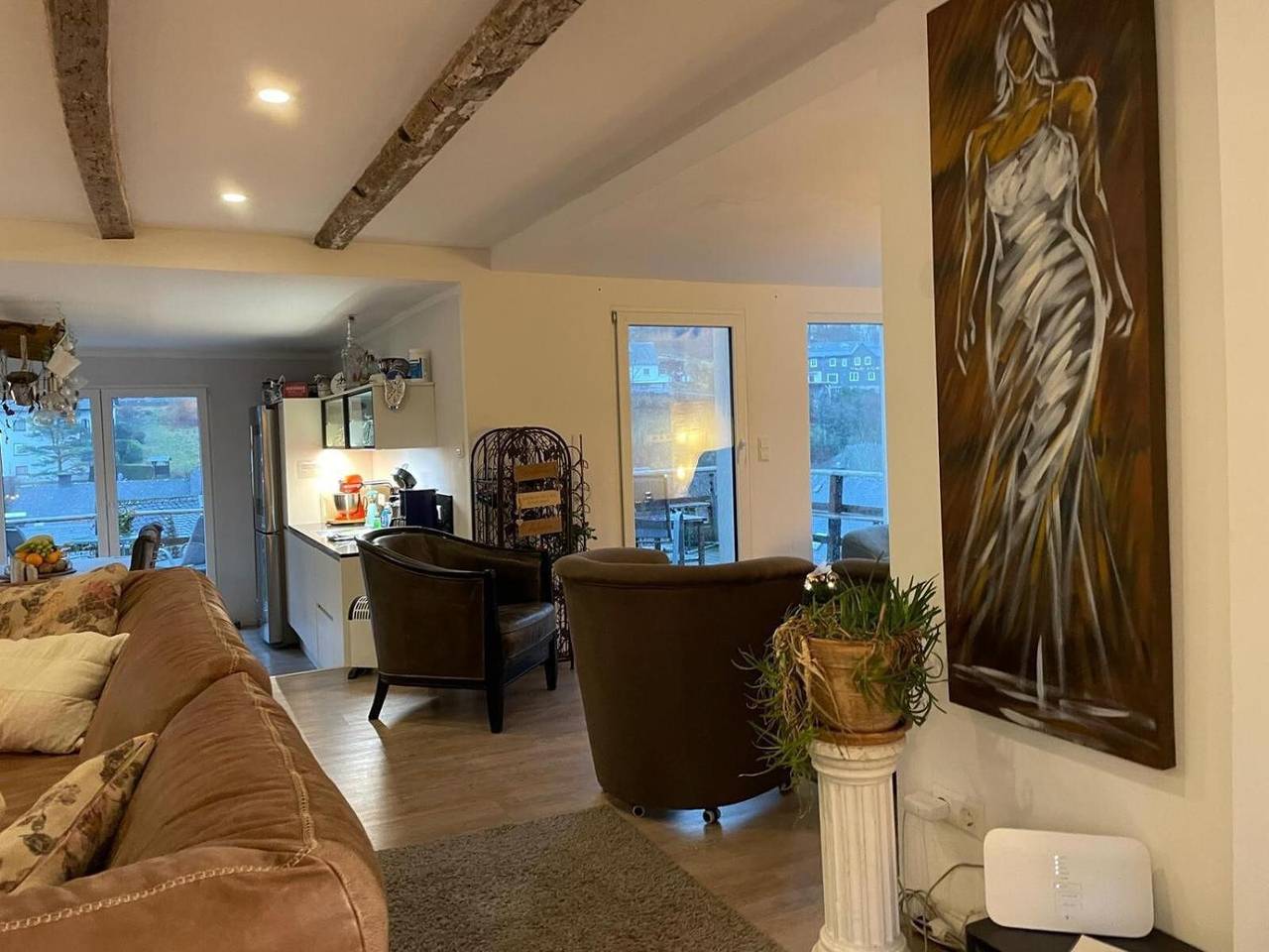 Ganze Wohnung, Apartment „Sauerland 2“ mit Bergblick, Balkon und Wlan in Schwalefeld, Willingen