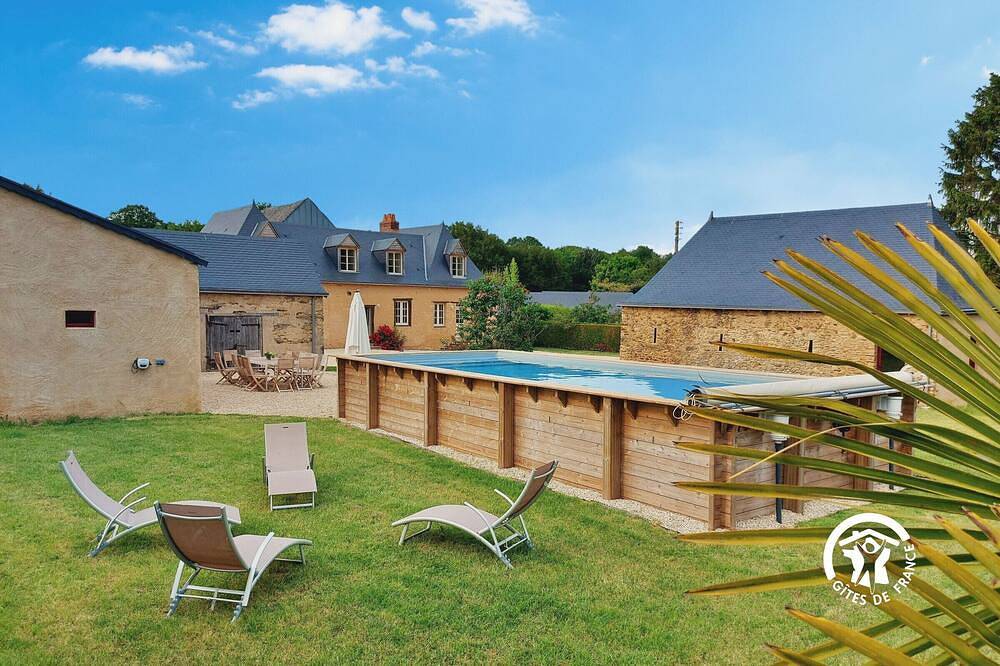 El Plessis de las Aves: Casa de Excepción para 14 pers. in Château-Gontier-sur-Mayenne, Mayenne (desambiguación)