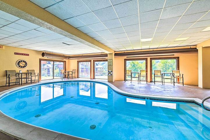 Vacation rental for 4 people, with balcony and hot tub in Mount Snow