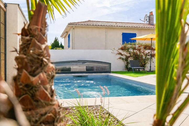 Maison de vacances pour 8 personnes, avec jardin à Jard-sur-Mer