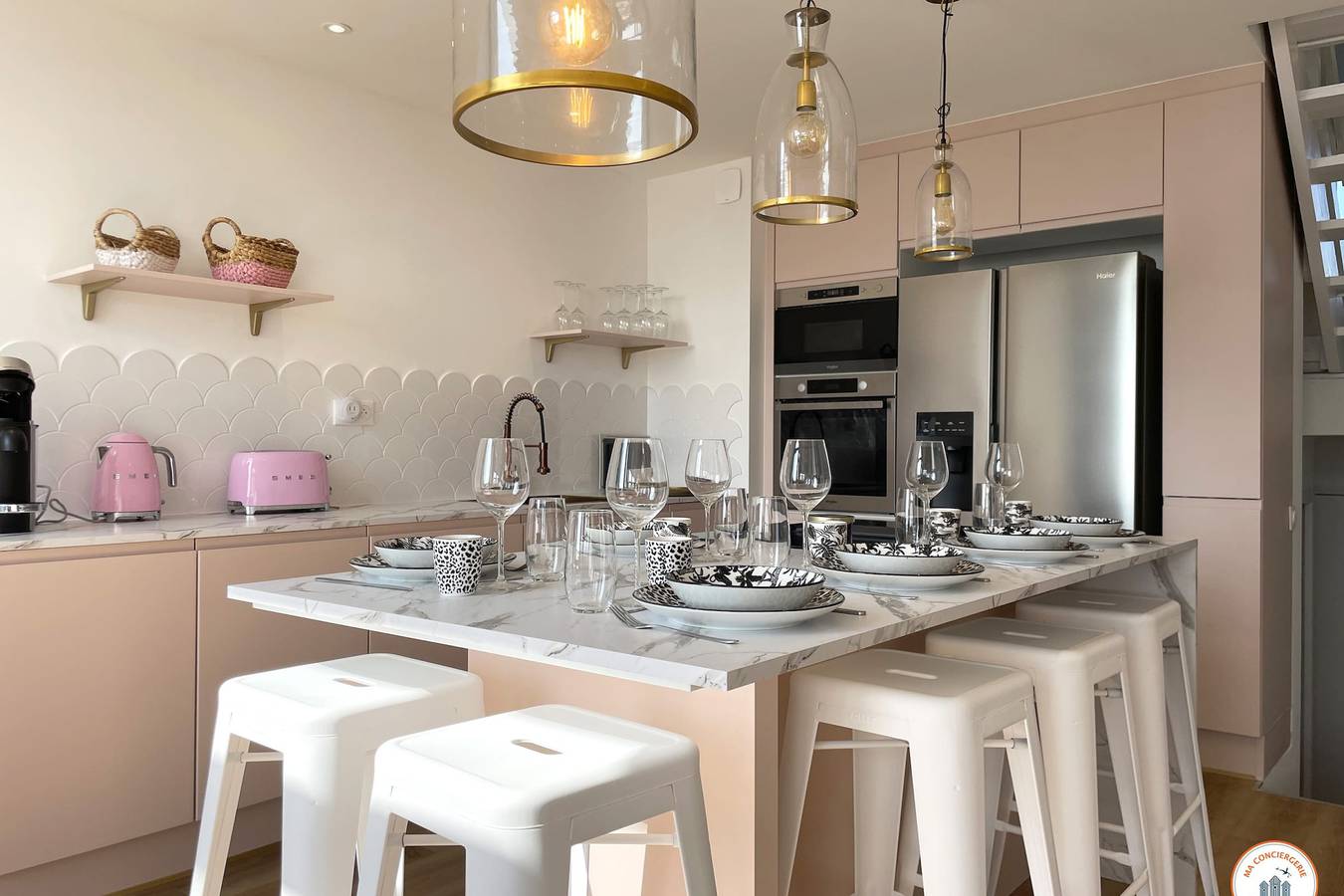 Appartement entier, 💕La Vie en Rose - Terrasse vue Mer - Plage - Marina in Deauville, Région de Lisieux