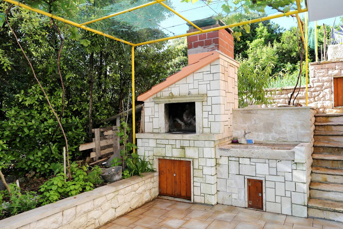 Ganze Wohnung, 2-Zimmer-Ferienwohnung am Strand Tri Zala, Korcula A-4432-a in Zrnovska Banja, Korcula