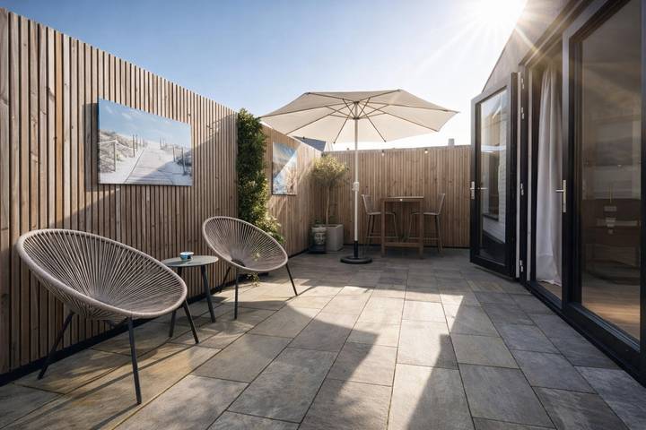 Studio voor 2 personen, met terras in Vlissingen