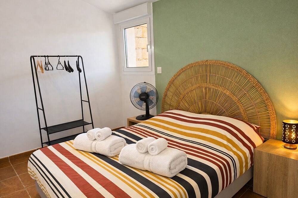 Mini villa con wifi in residence tranquillo*** wifi, piscina, mare raggiung in Serra di Ferro, Ajaccio e dintorni