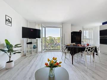 Gîte pour 4 personnes, avec balcon dans Gare De Pornic
