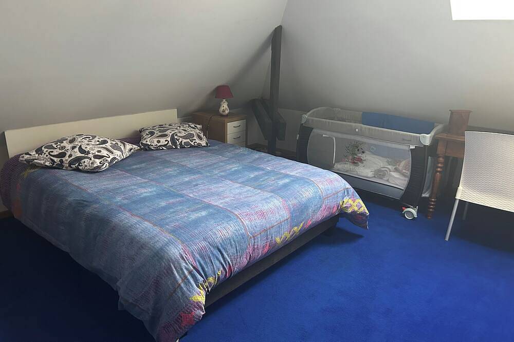 At the Bay of the Canche, comfortable rooms, parking, kitchen, pets welcome in Étaples, Montreuil region