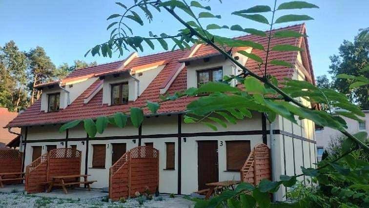 Apartament wakacyjny dla 6 osób, z Taras i Ogród oraz Widok w Lubniewice