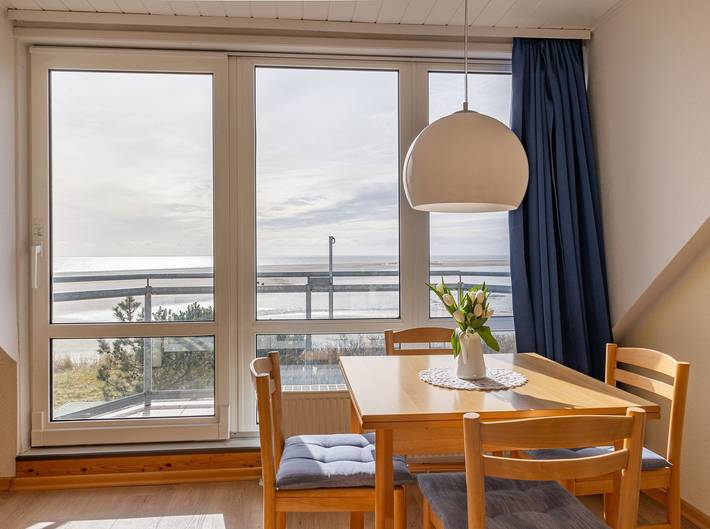 Ferienwohnung für 2 Personen, mit Ausblick und Balkon auf Amrum - 2