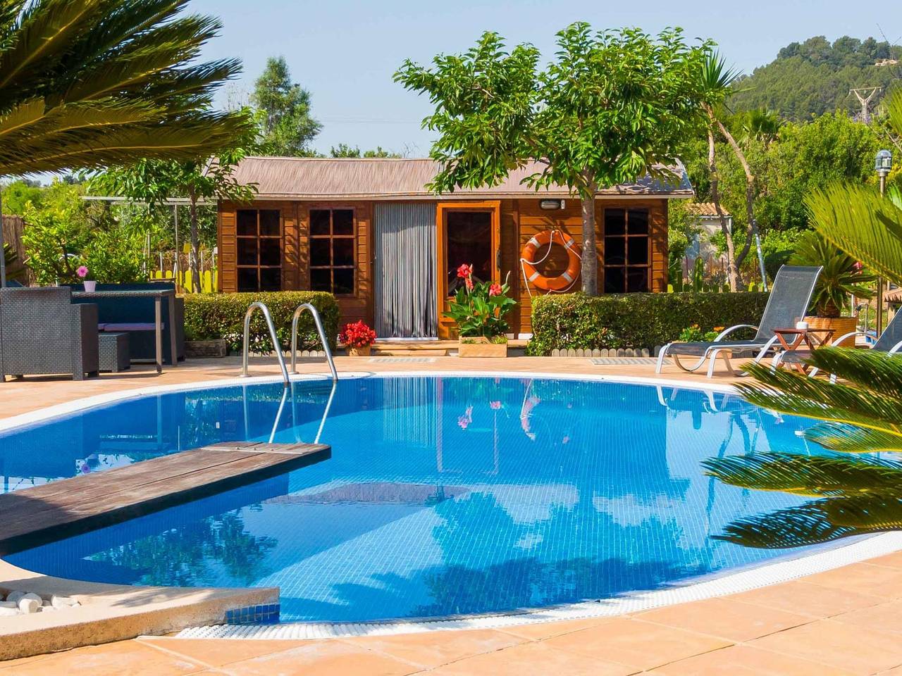 Wunderschöne Finca mit Pool in Selva, im Zentrum von Mallorca. in Selva, Mallorca Inselmitte