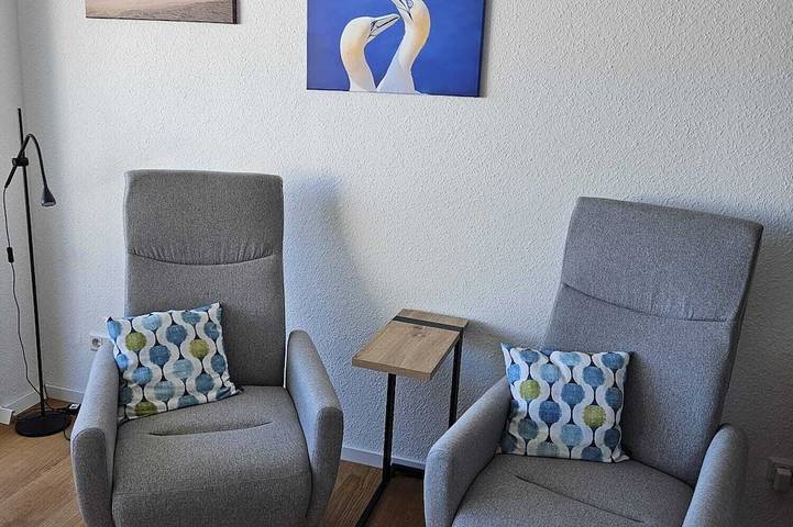 Ganze Wohnung, Modernes Apartment mit herrlichem direkten Blick auf Düne und Nordsee in Helgoland