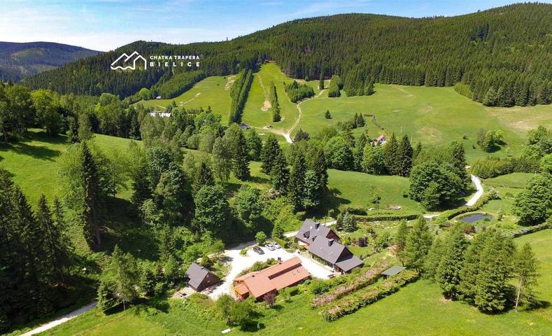 Ferienhaus für 4 Personen, mit Sauna und Ausblick sowie Garten in Niederschlesien