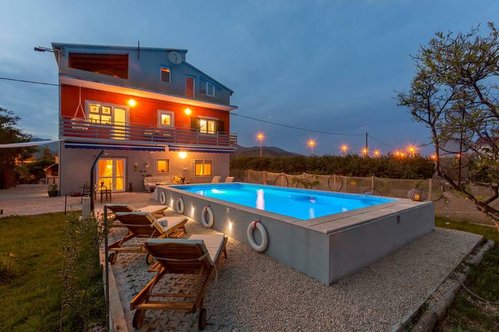 4-Zimmer-Haus mit Terrasse Opuzen, Usce Neretve K-8818 in Dubrovnik-Neretva