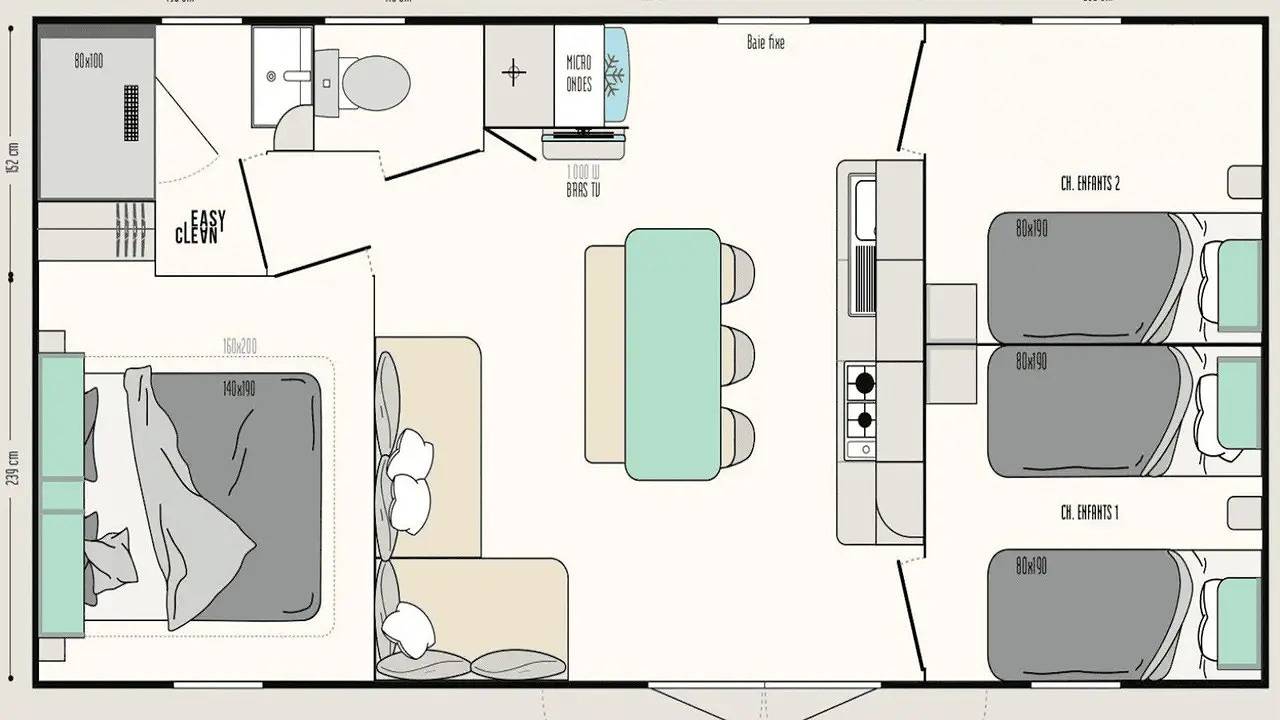 Ferienhaus für 5 Personen (36 m²) in Vessem in Nordbrabant
