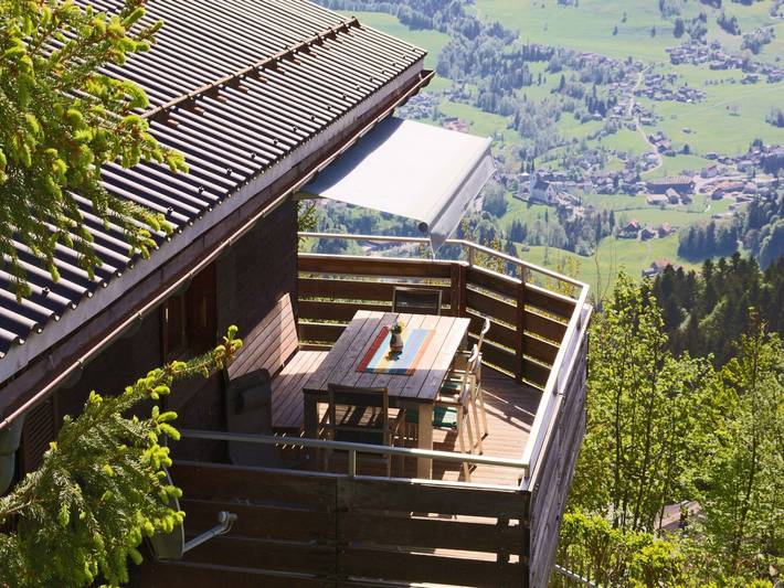 Ferienhaus für 7 Personen, mit Garten und Balkon, mit Haustier