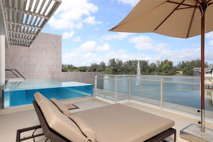 Gîte pour 5 personnes, avec vue sur le lac et jardin ainsi que vue et piscine dans Bang Tao Beach - 3