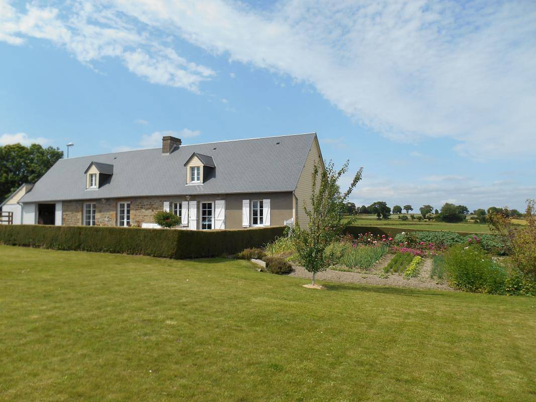 Les jardins de Marcelline in Marcey-les-Grèves, Baie du Mont-Saint-Michel