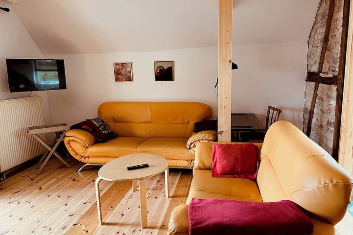 Reethaus am See mit Steg, Boot, Kamin und Sauna in Wanzka, Blankensee (Mecklenburg)