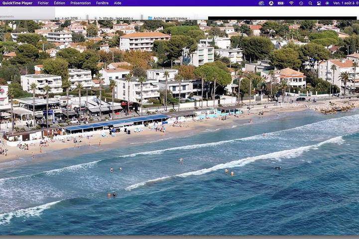 Gîte pour 4 personnes, avec balcon et jardin dans La Grande Plage (La Ciotat)