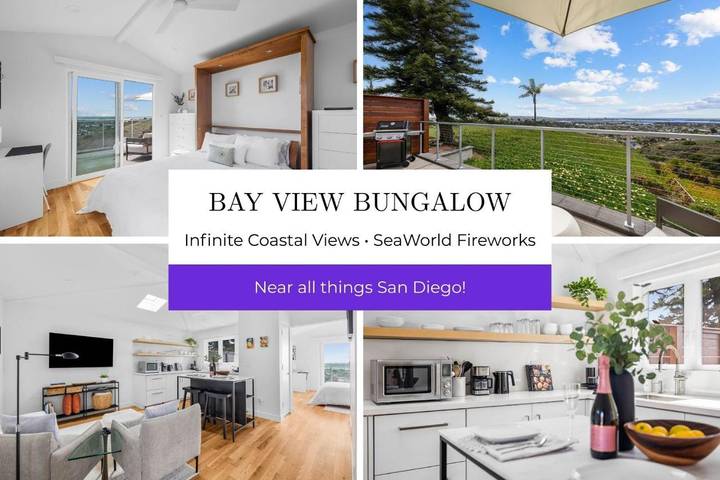Bungalow para 2 personas, con balcón y vistas en San Diego