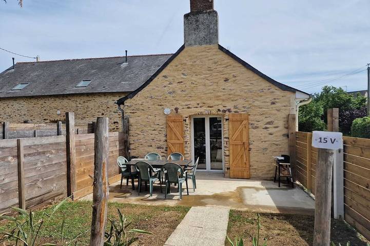 Maison de vacances pour 5 personnes, avec Terrasse et Jardin