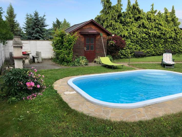 Ferienwohnung für 11 Personen, mit Pool und Terrasse sowie Ausblick und Garten - 1