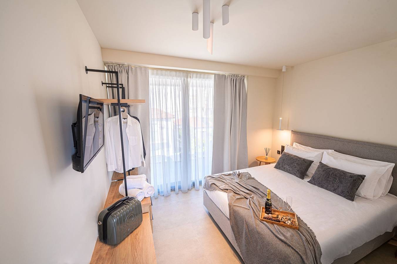 Ganze Wohnung, Ferienwohnung für 4 Personen mit Balkon in Volos, Magnisia