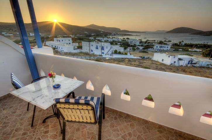Appartement de vacances pour 2 personnes, avec Balcon et Terrasse ainsi que Jardin et Vue