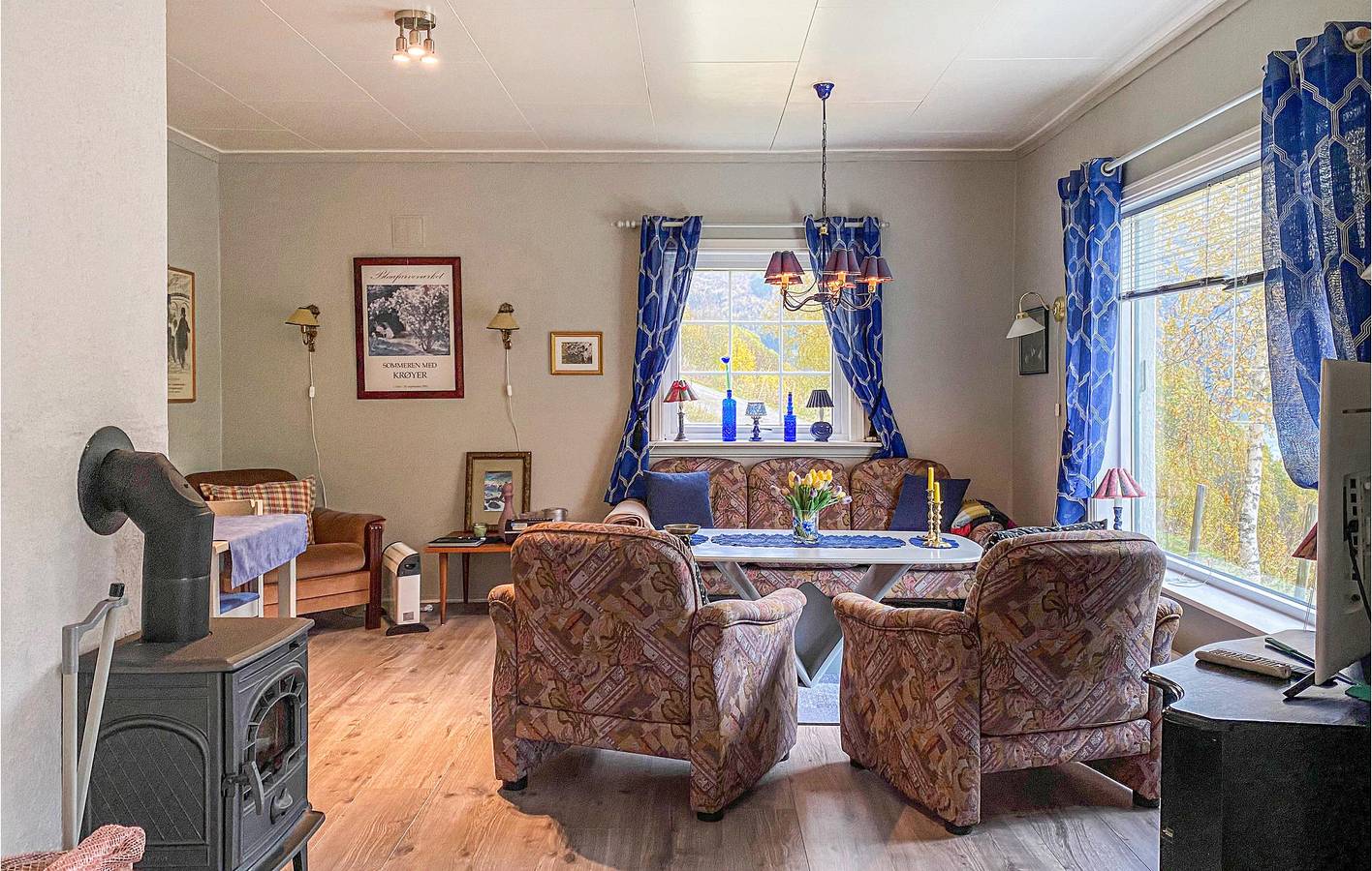 Ferienhaus für 6 Personen mit Ausblick in Gloppen