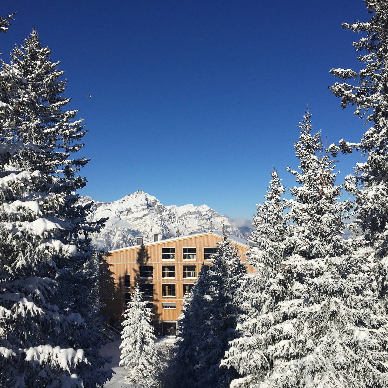 Berghotel Mettmen - Doppelzimmer in Glaris Sud, Canton de Glaris