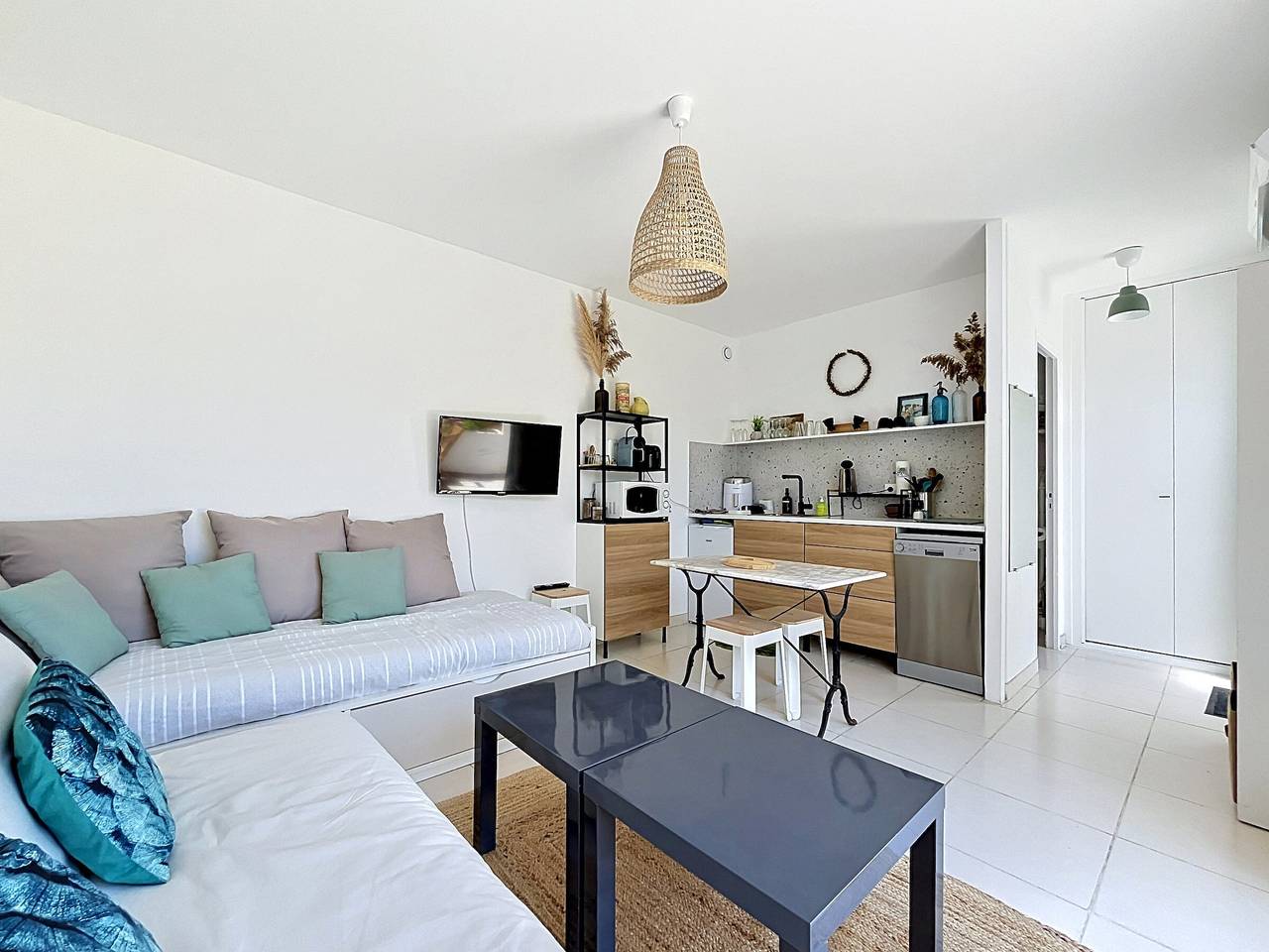 Ganzes Studio, Studio mit Terrasse und Klimaanlage, in Strandnähe in Carnon-Plage, Mauguio