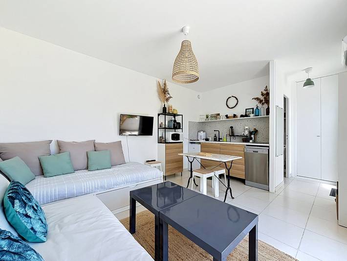 Gîte pour 3 personnes, avec Terrasse dans Plage de Carnon - 3