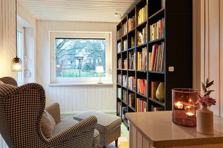 Ferienhaus für 8 Personen, mit Terrasse und Garten sowie Sauna in Mecklenburgische Schweiz - 4