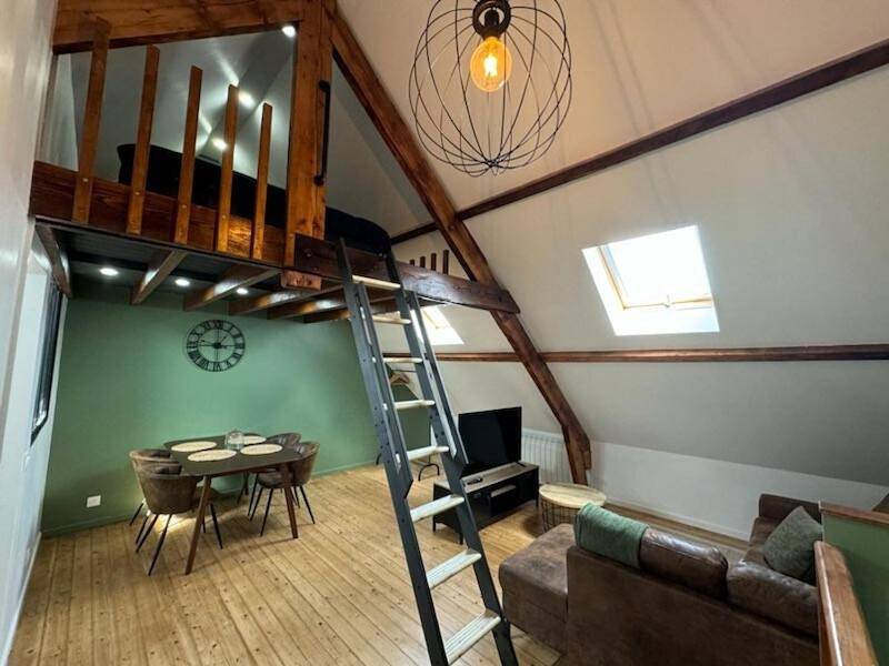 Geheel appartement, Le Havre des toits - cosy tout équipé in Boulogne-sur-Mer, Boulogne-sur-Mer en omgeving