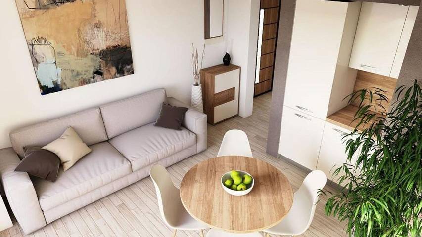 Ferienwohnung für 2 Personen, mit Pool und Garten sowie Balkon auf Rab