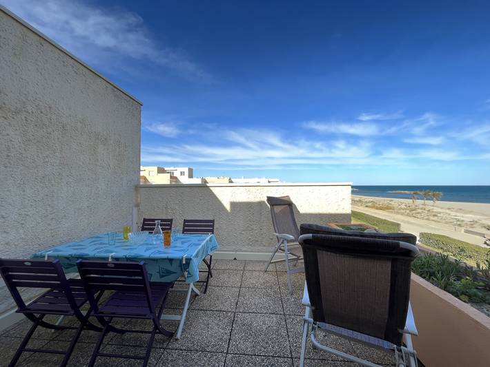 Studio pour 4 personnes, avec terrasse
