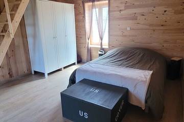 Gîte pour 4 personnes, avec jardin et terrasse à Brévands