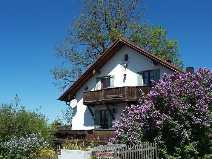 Ferienhaus für 5 Personen, mit Balkon und Pool sowie Sauna in Sankt Oswald-Riedlhütte