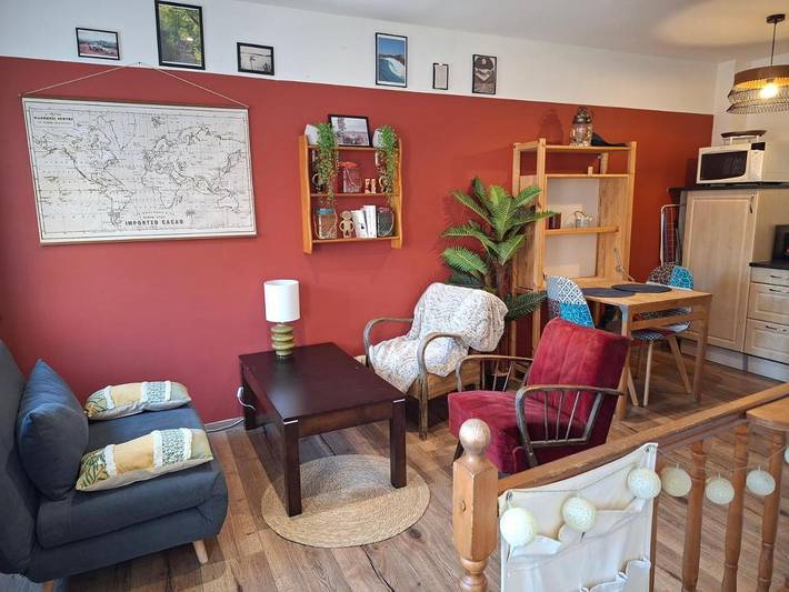 Gîte pour 3 personnes, avec Balcon ainsi que Terrasse et Vue dans Office De Tourisme D Embrun