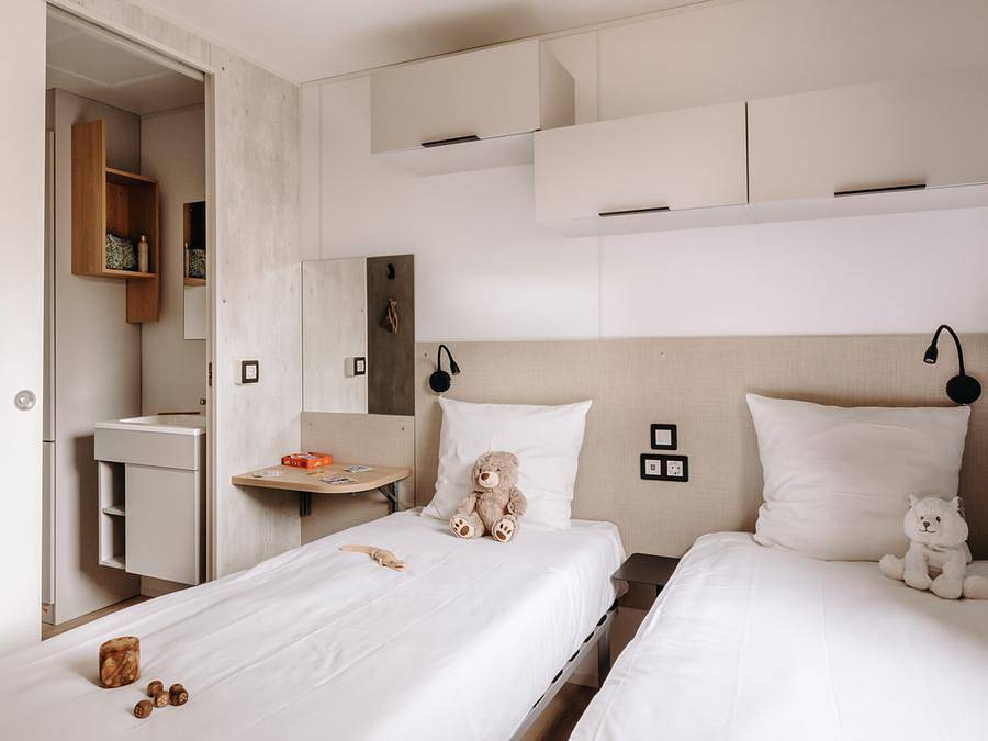 Slow Village Marennes Oléron - Mobilhome 4 personas - Cottage Premium 2 habitaciones in Marennes-Hiers-Brouage, Côte de Beauté