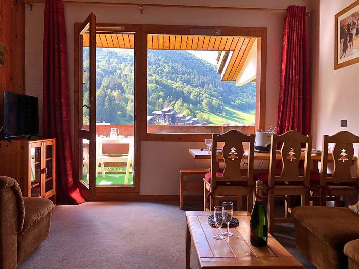 Location de vacances pour 8 personnes, avec balcon dans Valmorel