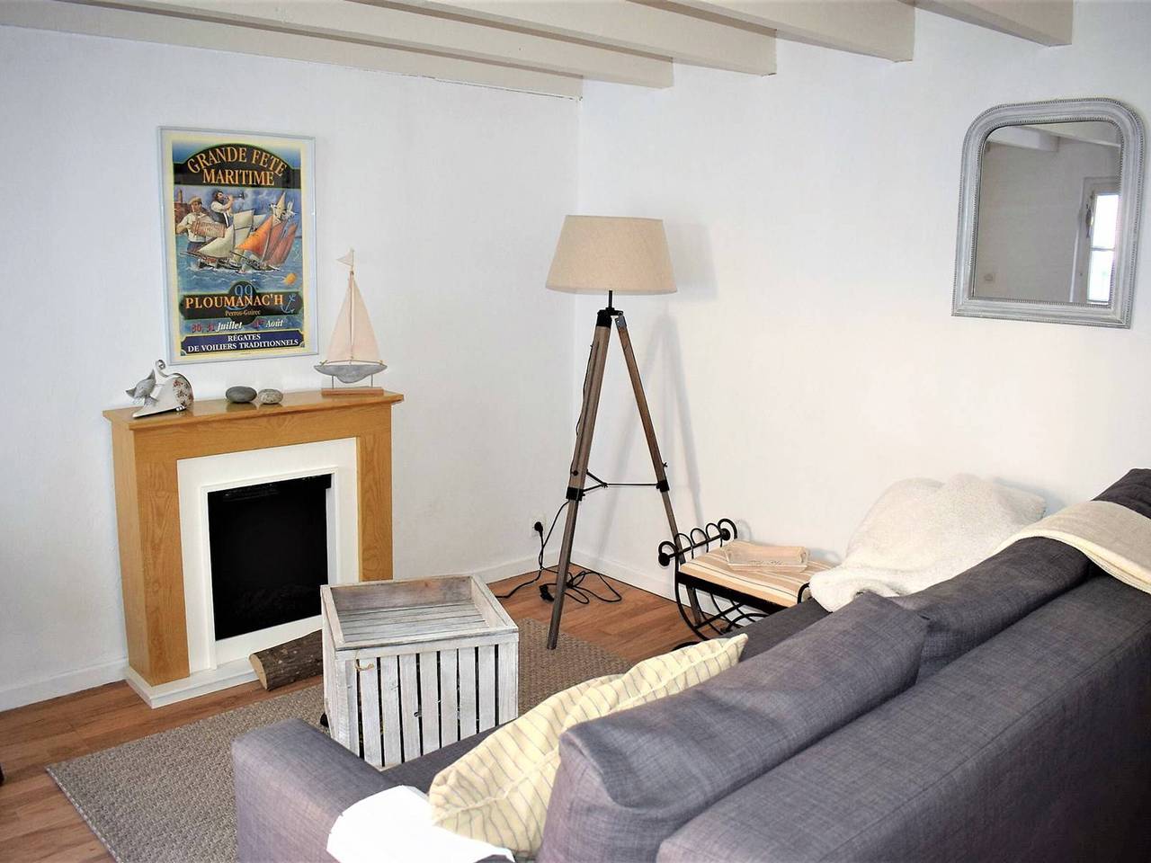 Charming Fisherman's House 50m from the Sea with Wifi, Terrace, and Beach Access in Ploumanac'h in Ploumanac'h, Perros-Guirec