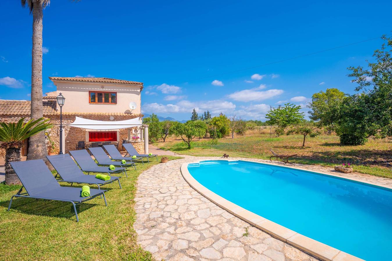 Son Figuerola - Wunderschöne Villa mit privatem Pool und kostenloses Wlan in Inca in Inca, Mallorca Inselmitte