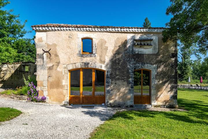 Maison de vacances pour 3 personnes, avec Jardin en Dordogne