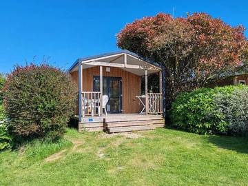 Mobil home pour 4 personnes, avec bassin pour enfant et sauna à Plovan