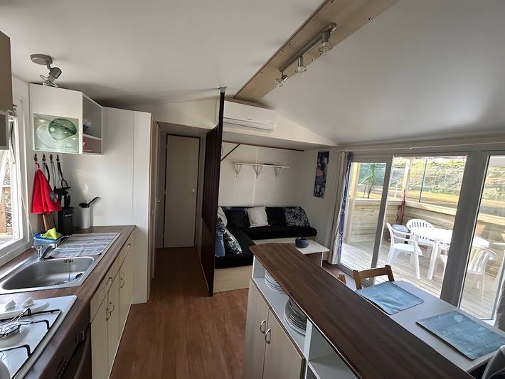 Mobil home pour 4 personnes, animaux acceptés à Quimper - 2