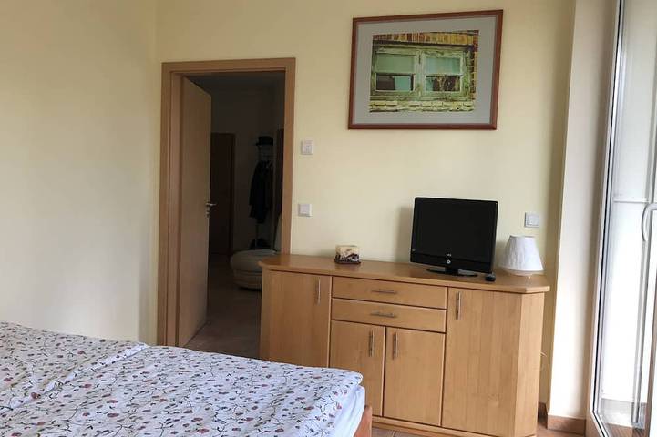 Appartement entier, Appartement-27 m² terrasse près de la plage, une connexion Wi-Fi et une piscine in Seebad Zempin, Zempin