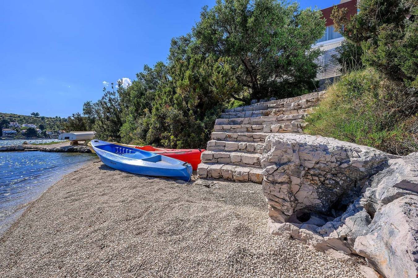 Luxury Beachfront Villa Blue Star Brac with Pool in Milna, Brac