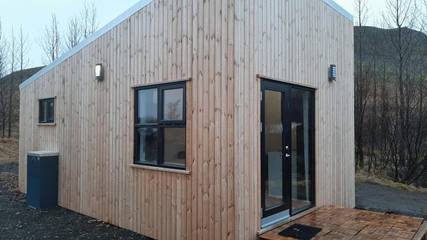 Chalet pour 2 personnes, avec terrasse, animaux acceptés en Islande